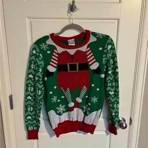 Ugly Christmas Sweater sz L fits like a medium